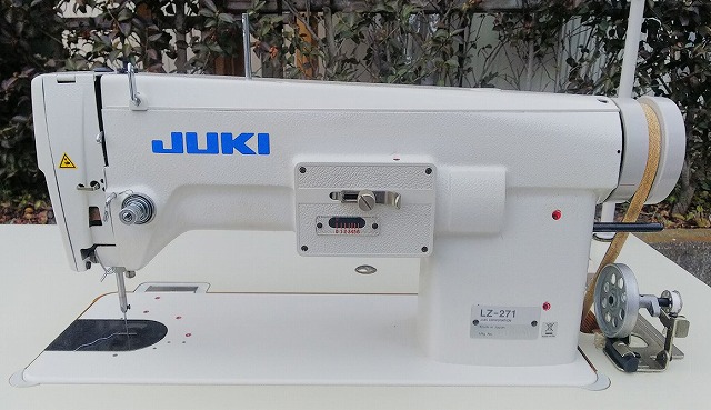 買取情報】JUKI 工業用ミシン 一本針本縫ししゅうミシン LZ-271 買取 
